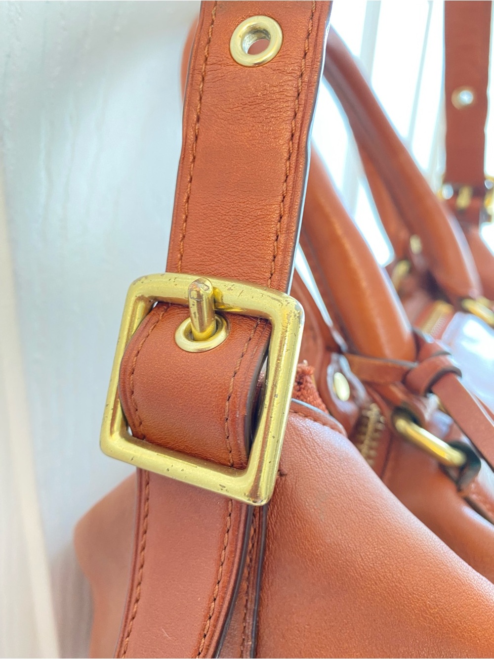 Vintage Coach Legacy Candace Carryall Coach-21132 Good Condition clean interior - Picture 11 of 15